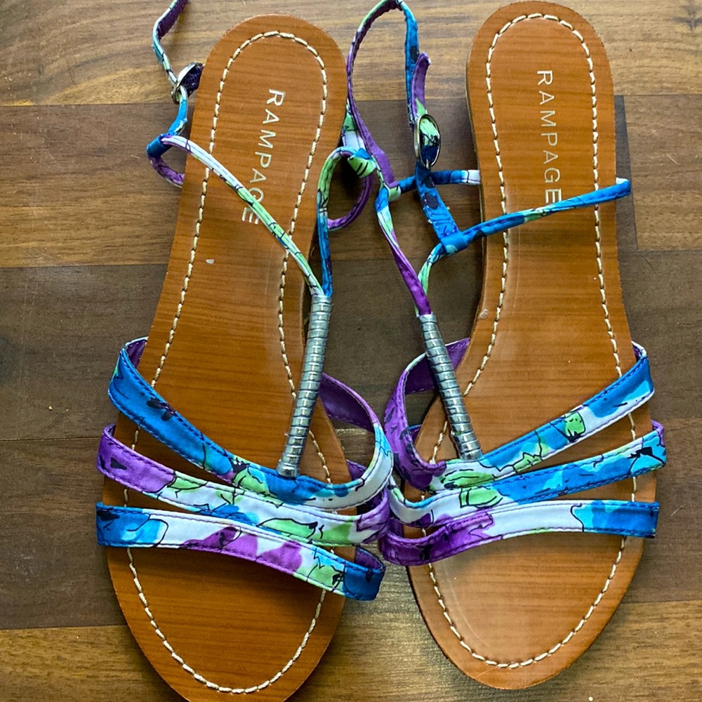 Rampage dress sandal-floral print